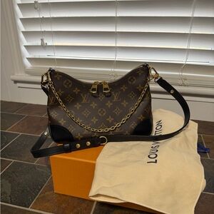 Louis Vuitton Boulogne cross body and shoulder bag